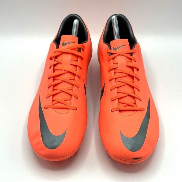 Nike Mercurial Vapor VIII FG Soccer Cleats in Bright Mango - 509122-800 // US Me main image 7